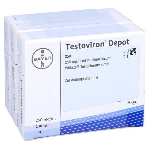 Testoviron Depot 250 Ampullen 3X1 ml