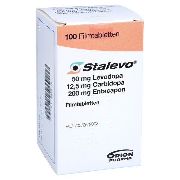 STALEVO 50 mg/12,5 mg/200 mg Filmtabletten B 100 St