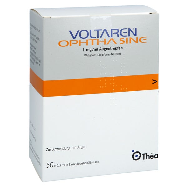 Voltaren Ophtha sine EDP Augentropfen 50X0,3 ml