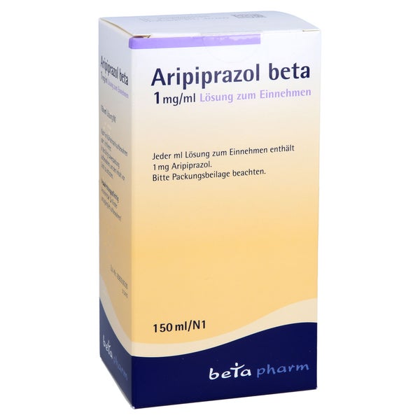 ARIPIPRAZOL beta 1 mg/ml Lösung zum Einnehmen 150 ml