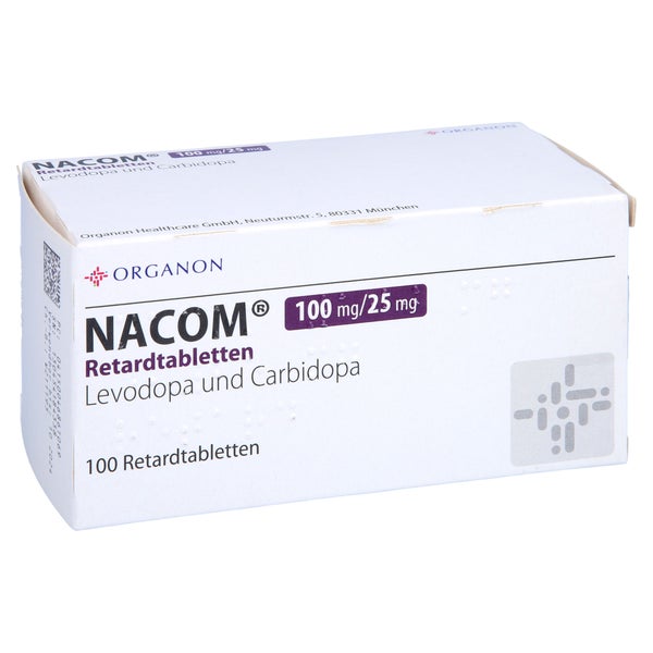 Nacom 100 Mg/25 mg Retardtabletten 100 St