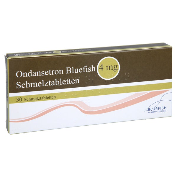 ONDANSETRON Bluefish 4 mg Schmelztabletten 30 St