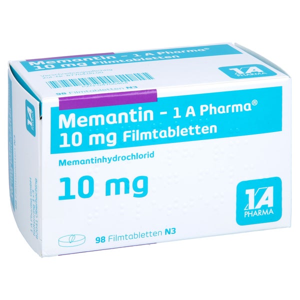 Memantin-1a Pharma 10 mg Filmtabletten 98 St