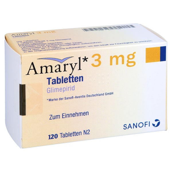 Amaryl 3 mg Tabletten 120 St