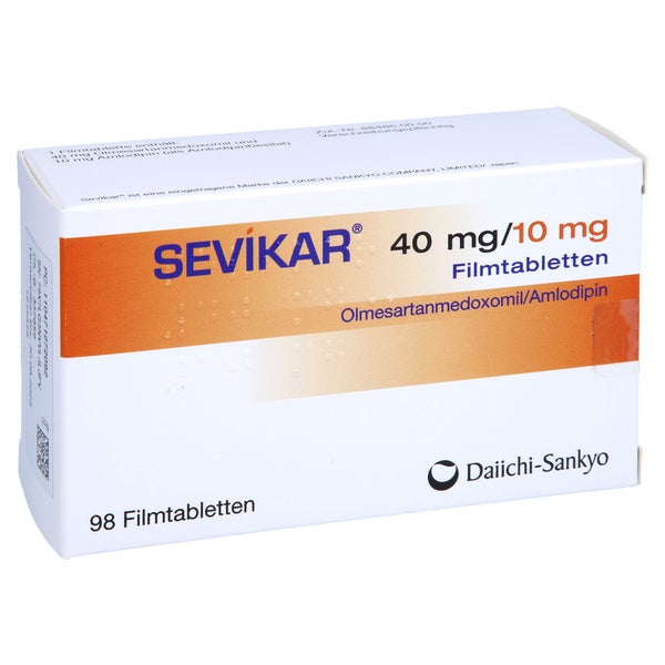 Sevikar 40 Mg/10 mg Filmtabletten B 98 St