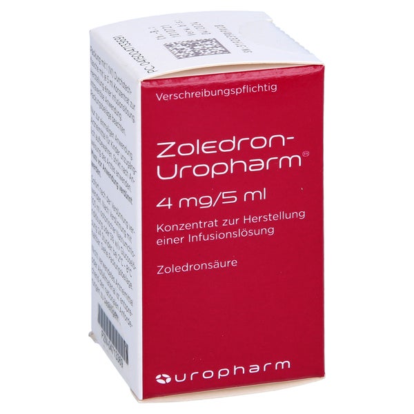 ZOLEDRON-Uropharm 4 mg/5 ml Konz.z.Her.e.Inf.-Lsg. 1 St