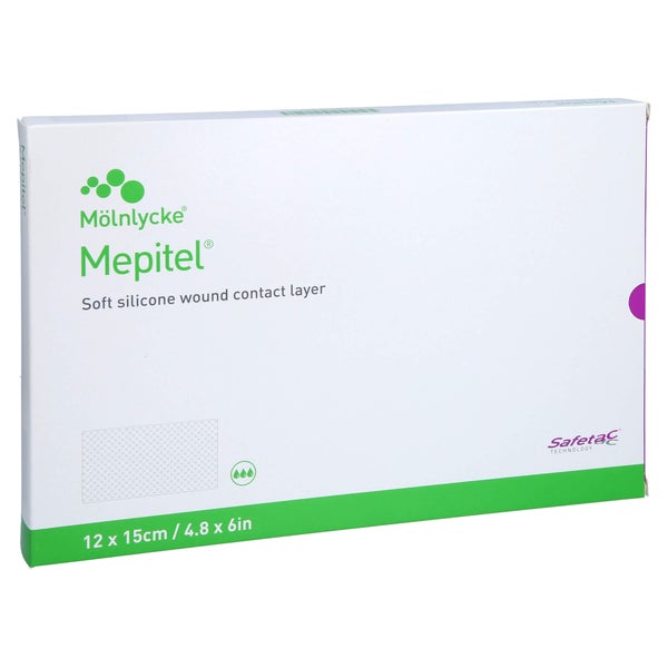 Mepitel Silikon Netzverband 12x15 cm ste 5 St