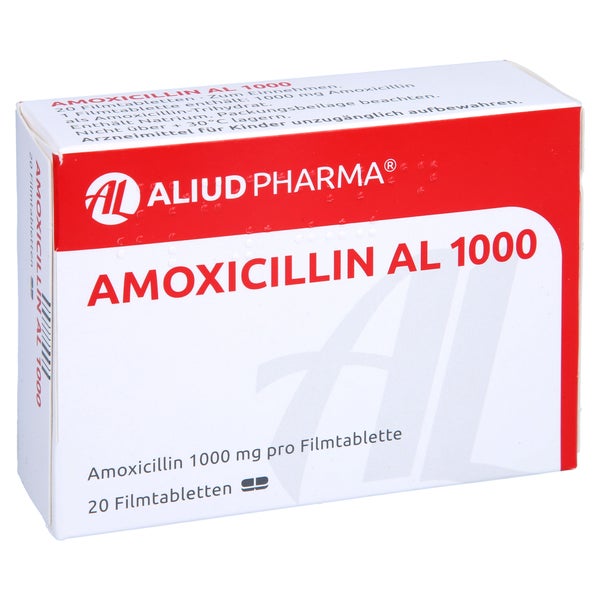 Amoxicillin AL 1000 Filmtabletten 20 St