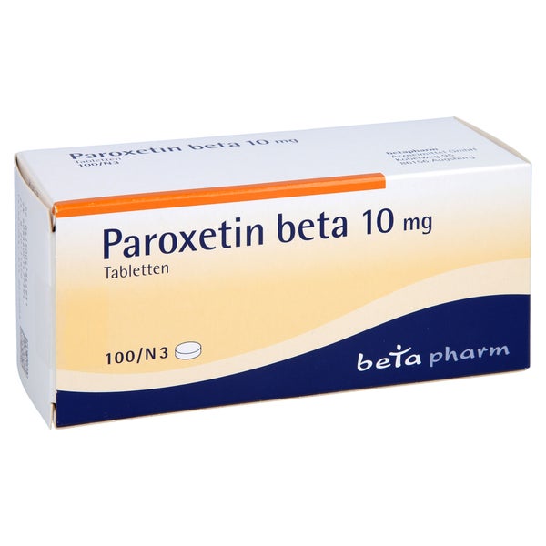 Paroxetin beta 10 mg Tabletten 100 St