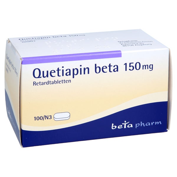 Quetiapin beta 150 mg Retardtabletten 100 St