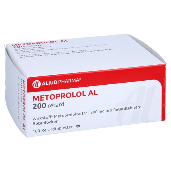 Metoprolol AL 200 retard Tabl. 100 St