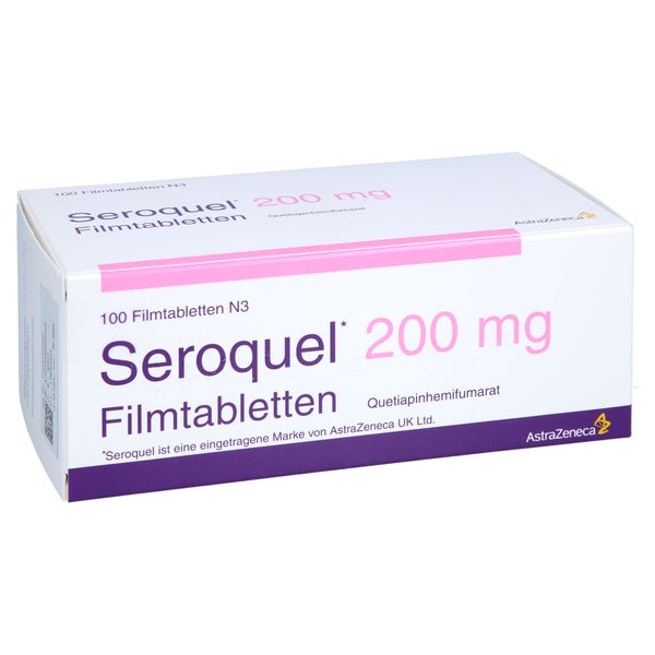 Seroquel 200 mg Filmtabletten 100 St