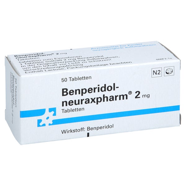 Benperidol-neuraxpharm 2 mg Tabletten 50 St