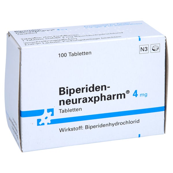 Biperiden-neuraxpharm 4 mg Tabletten 100 St