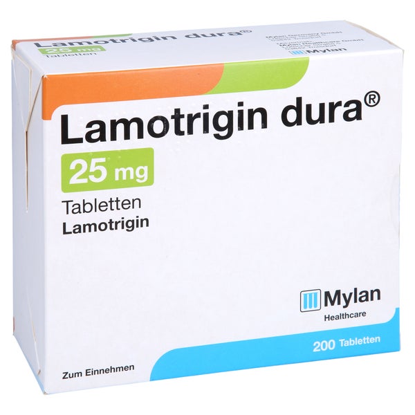 Lamotrigin dura 25 mg Tabletten 200 St