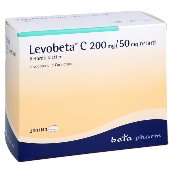 Levobeta C 200mg/50mg retard Tabl. 200 St
