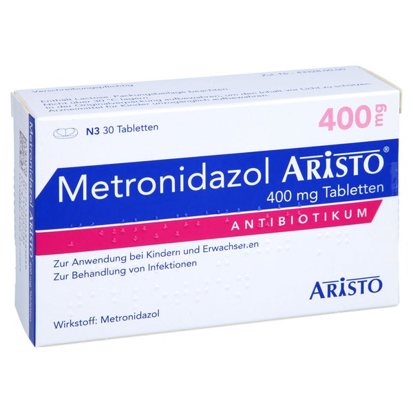 Metronidazol Aristo 400 mg Tabletten 30 St