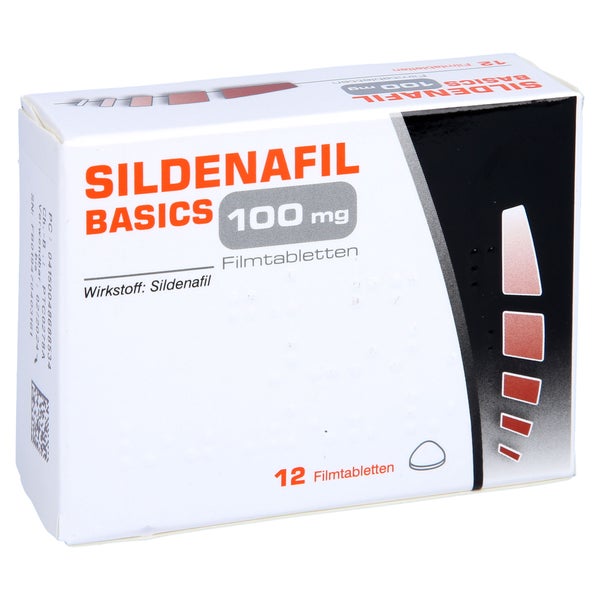 Sildenafil Basics 100 mg Filmtabletten 12 St