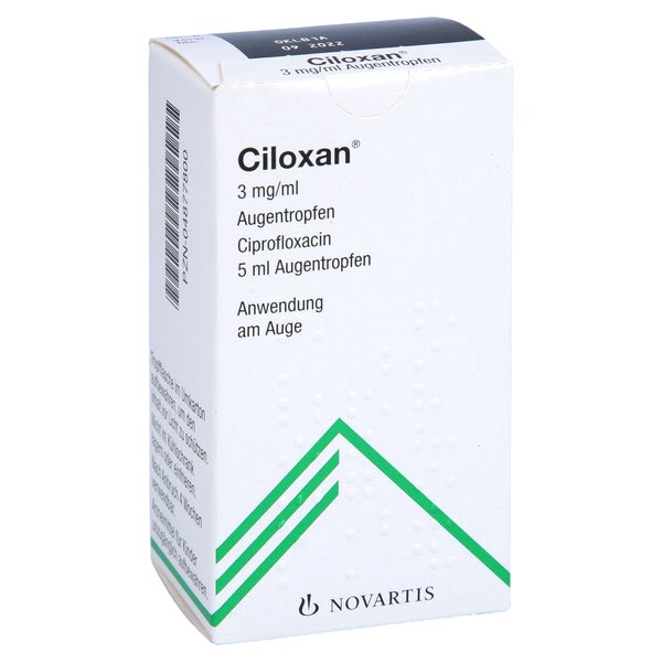 Ciloxan 3 Mg/ml Augentropfen 5 ml