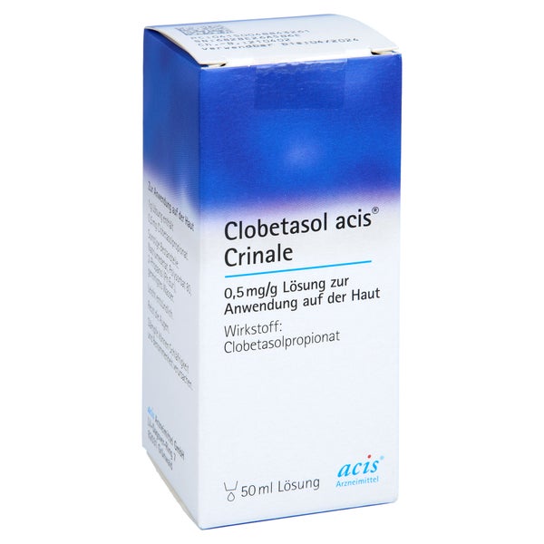 Clobetasol acis Crinale Lösung 50 ml