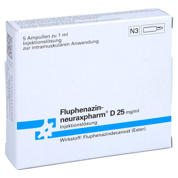 FLUPHENAZIN-neuraxpharm D 25 Injektionslösung 5X1 ml