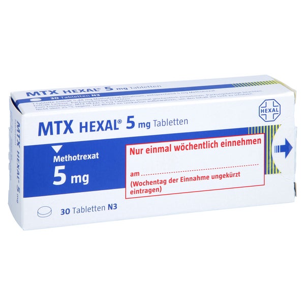 MTX Hexal 5 mg Tabletten 30 St