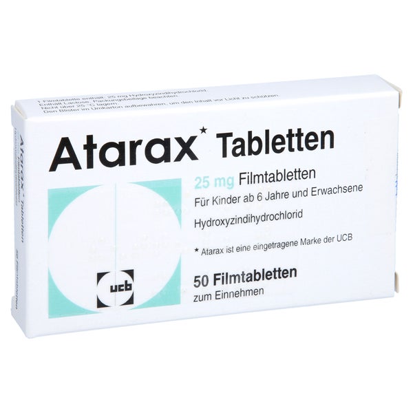 Atarax 25 mg Filmtabletten 50 St