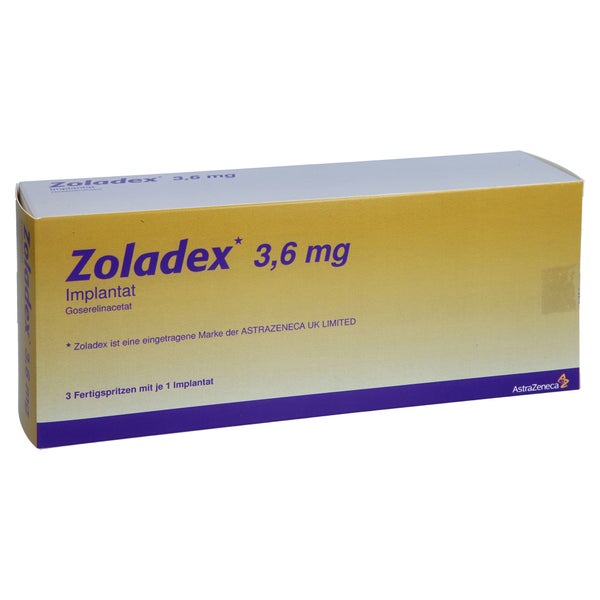 ZOLADEX 3,6 mg Implantat in einer Fertigspritze 3 St