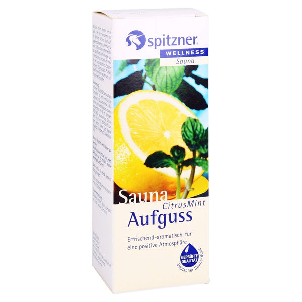 Spitzner Saunaaufguss Citrus Mint Wellne 190 ml
