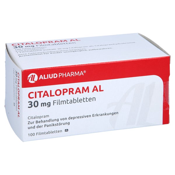 Citalopram AL 30 mg Filmtabletten 100 St