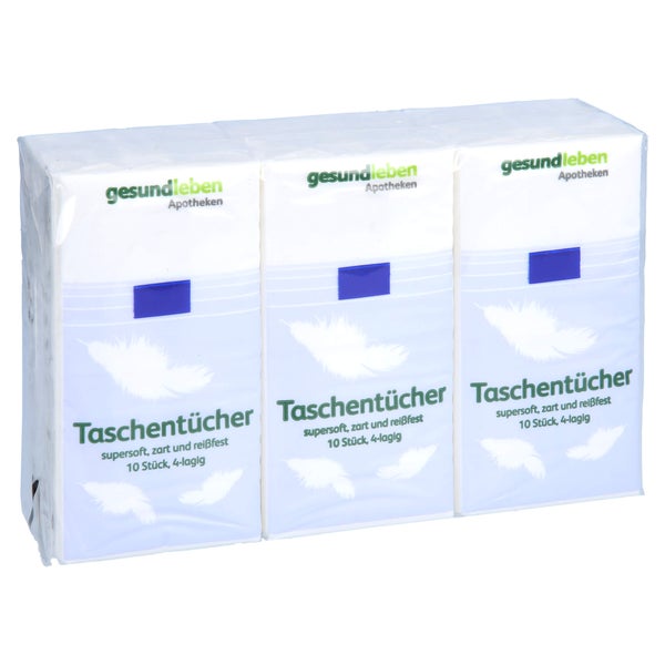 Gesund Leben Papiertaschentücher 6X10 St
