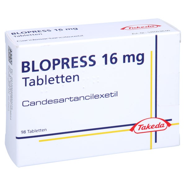 Blopress 16 mg Tabletten 98 St