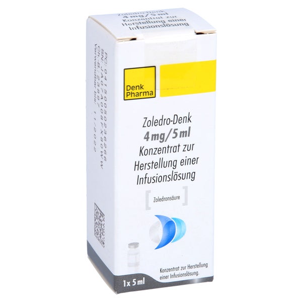 ZOLEDRO-Denk 4 mg/5 ml Konz.z.Herst.e.Inf.-Lsg. 1X5 ml