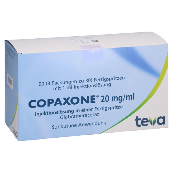 COPAXONE 20 mg/ml Injektionslösung i.e.Fertigspr. 90 St