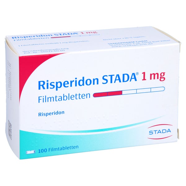 Risperidon Stada 1 mg Filmtabletten 100 St