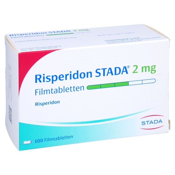 Risperidon Stada 2 mg Filmtabletten 100 St