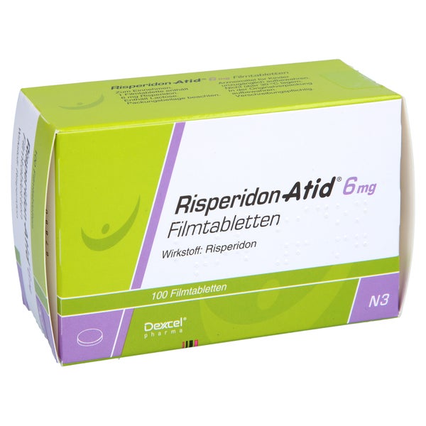 Risperidon Atid 6 mg Filmtabletten 100 St