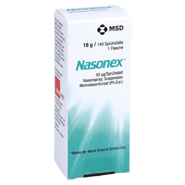 Nasonex 140 Sprühstöße Nasenspray 18 g