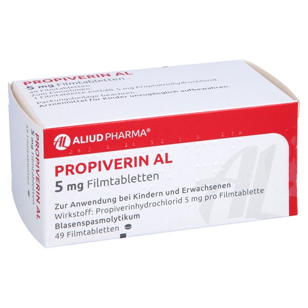 Propiverin AL 5 mg Filmtabletten 49 St
