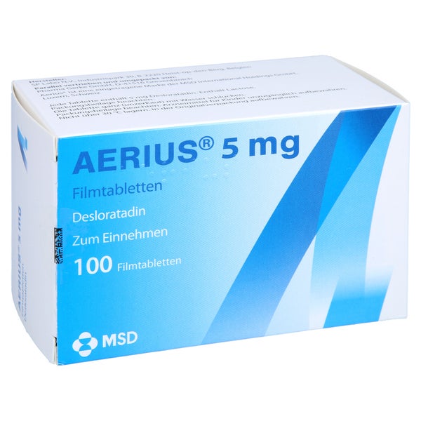 Aerius 5 mg Filmtabletten 100 St