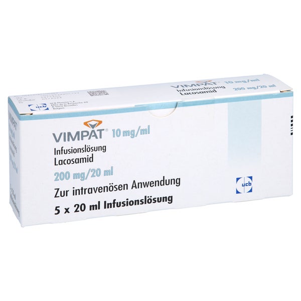 Vimpat 10 Mg/ml Infusionslösung 5X20 ml