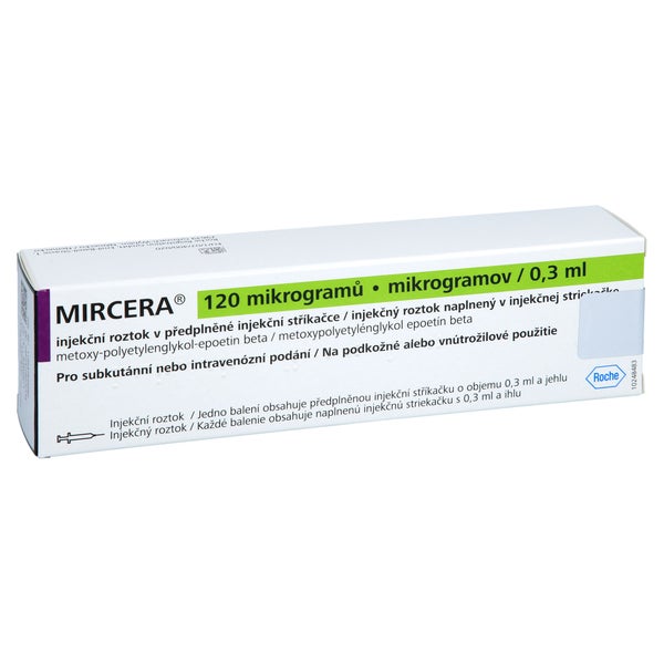 MIRCERA 120 Mikrogramm/0,3 ml Inj.-Lsg.i.e.F.-Sp. 1 St