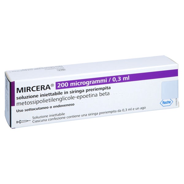 MIRCERA 200 Mikrogramm/0,3 ml Inj.-Lsg.i.e.F.-Sp. 1 St