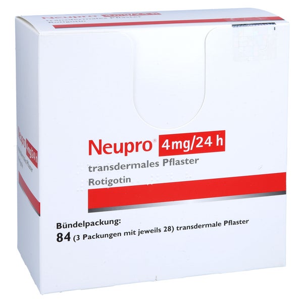Neupro 4 Mg/24 h transdermale Pflaster 84 St