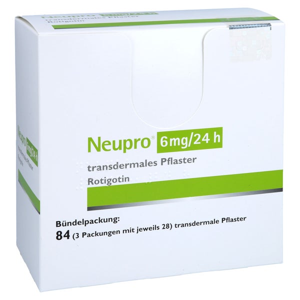Neupro 6 Mg/24 h transdermale Pflaster 84 St