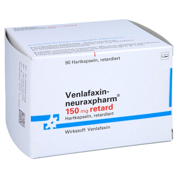 VENLAFAXIN-neuraxpharm 150 mg retard Kapseln 90 St