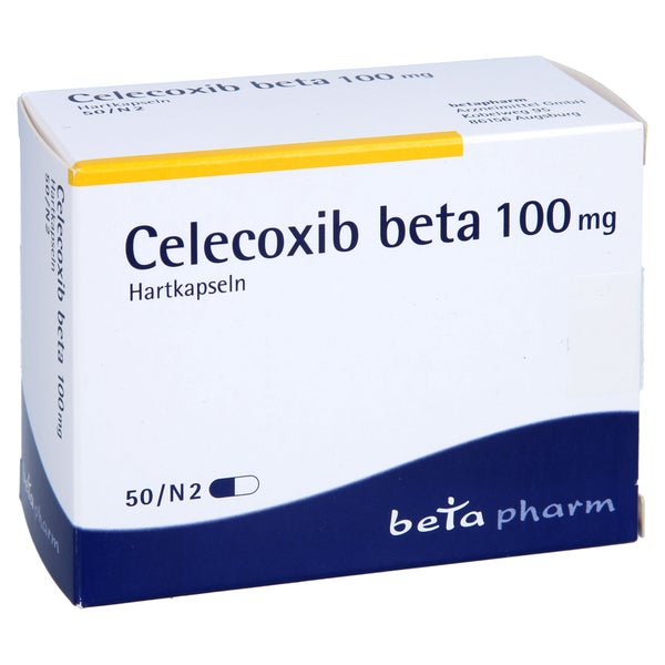 Celecoxib beta 100 mg Hartkapseln 50 St