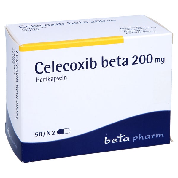 Celecoxib beta 200 mg Hartkapseln 50 St