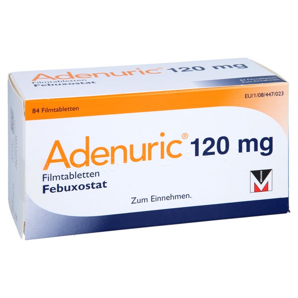 Adenuric 120 mg Filmtabletten 84 St