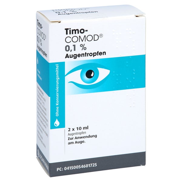 TIMO Comod 0,1% Augentropfen 2X10 ml